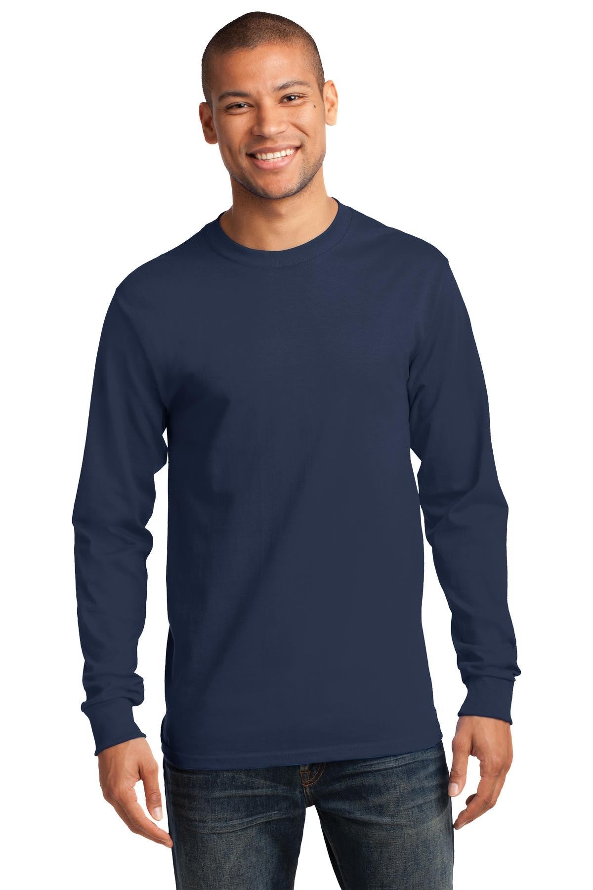 Port & Company Long Sleeve Essential T-Shirt MD-4XL and LT-4XT