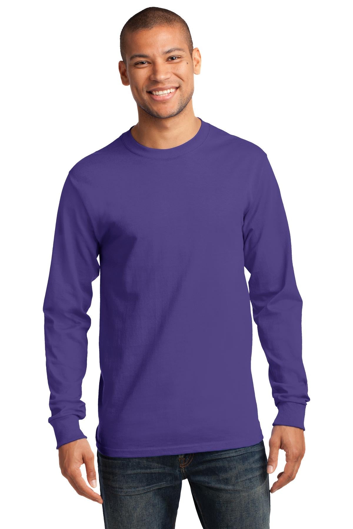 Port & Company Long Sleeve Essential T-Shirt MD-4XL and LT-4XT