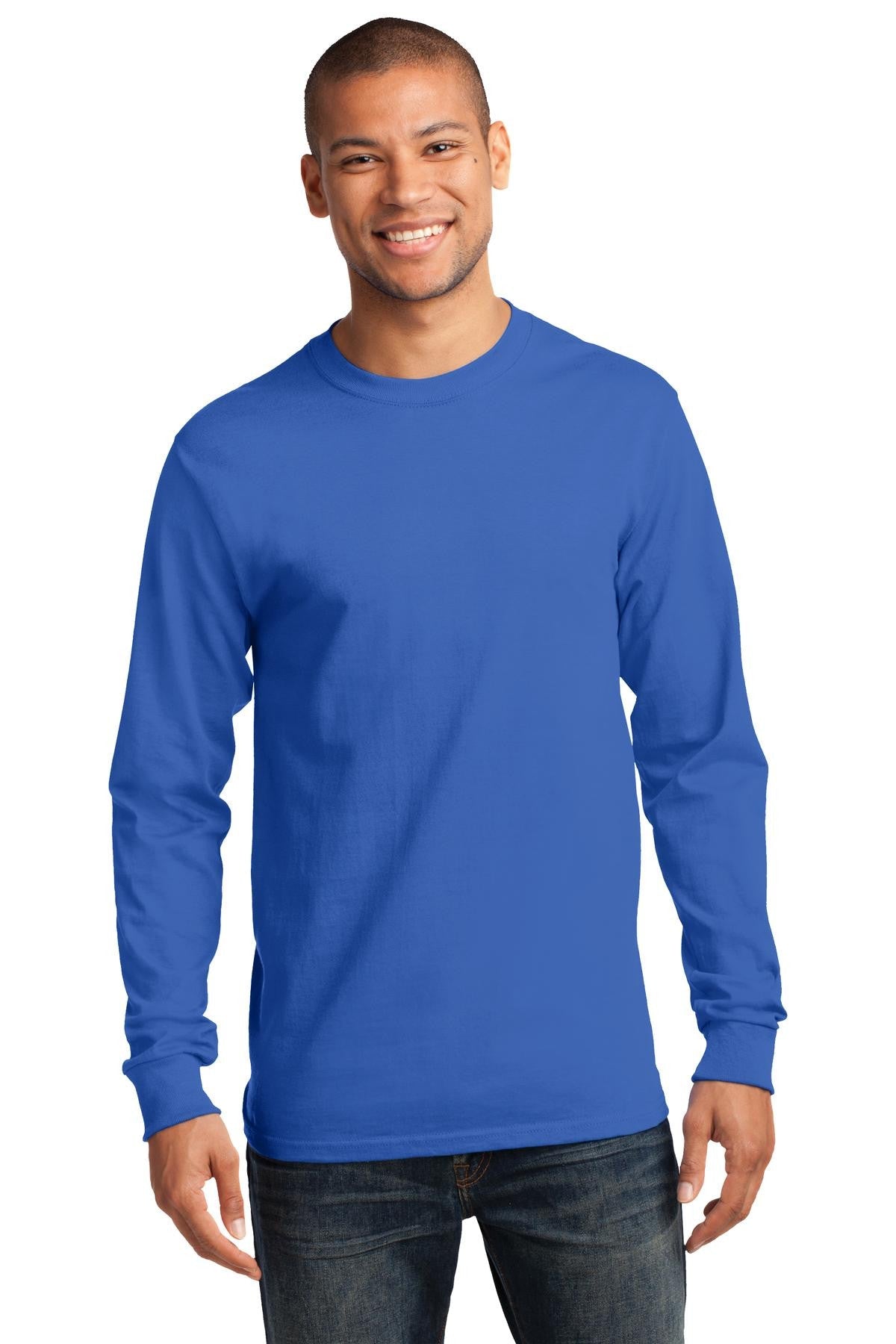 Port & Company Long Sleeve Essential T-Shirt MD-4XL and LT-4XT