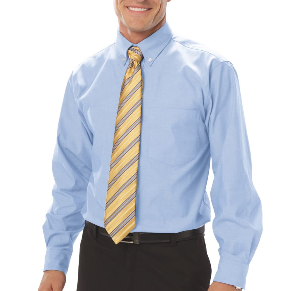 Blue Generation Men's Cotton/Poly Long Sleeve Oxford Shirt SM-6XL and LT-3XT