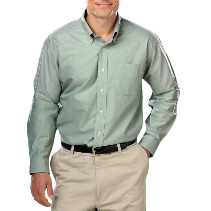 Blue Generation Men's Cotton/Poly Long Sleeve Oxford Shirt SM-6XL and LT-3XT