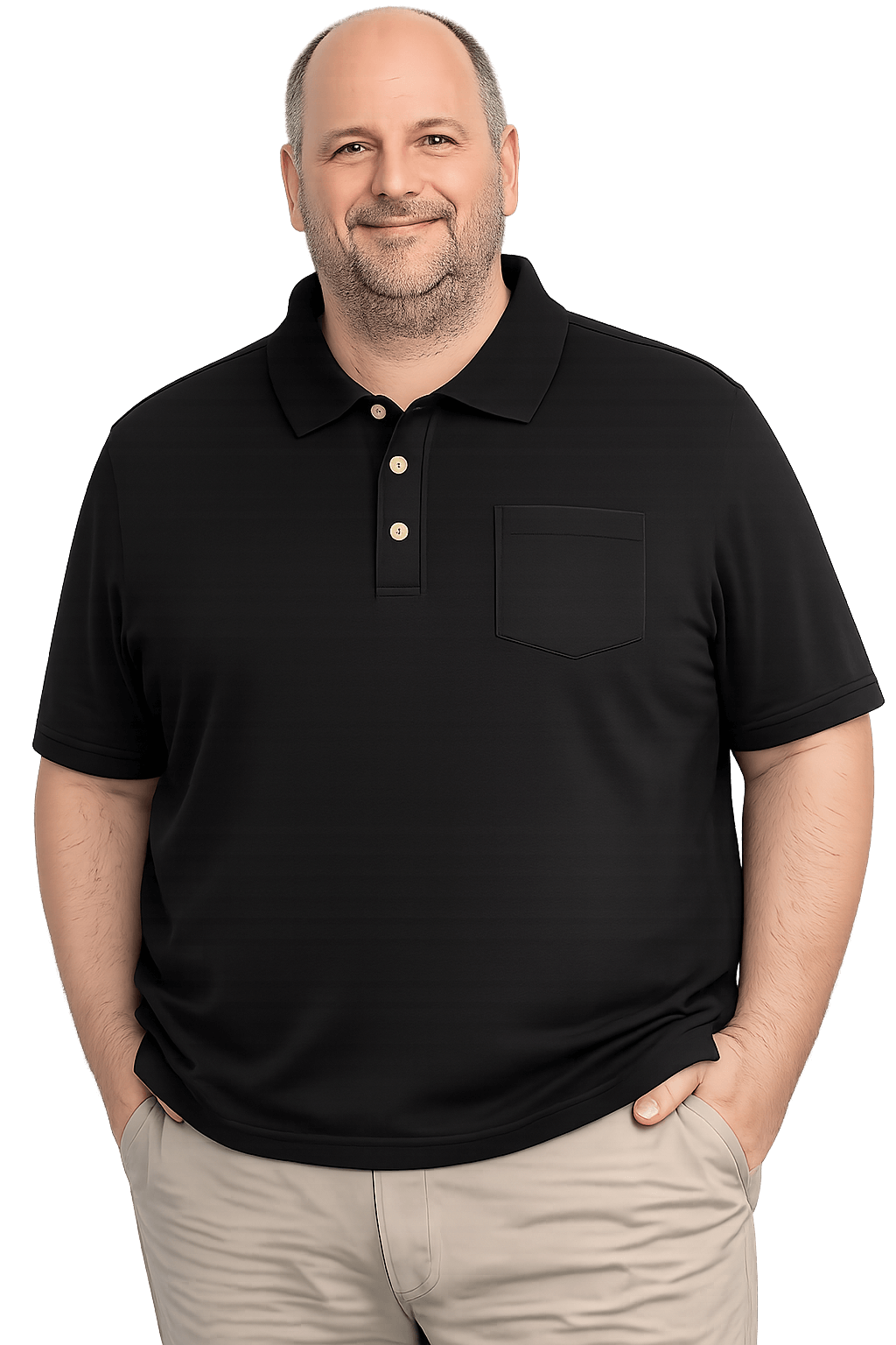 Falcon Bay Poly/cotton Pique Polo With Pocket 5XL-10XL and 4XT-6XT