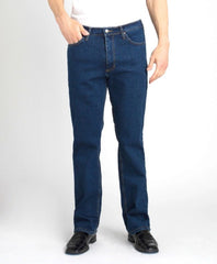 Grand River Men's Dark Blue Stretch Jean 32-80w