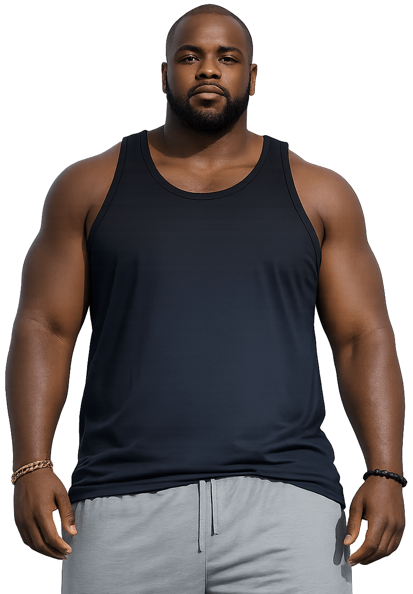 Falcon Bay Big Man Cotton Tank Top 2XL-10XL and 2XT-6XT