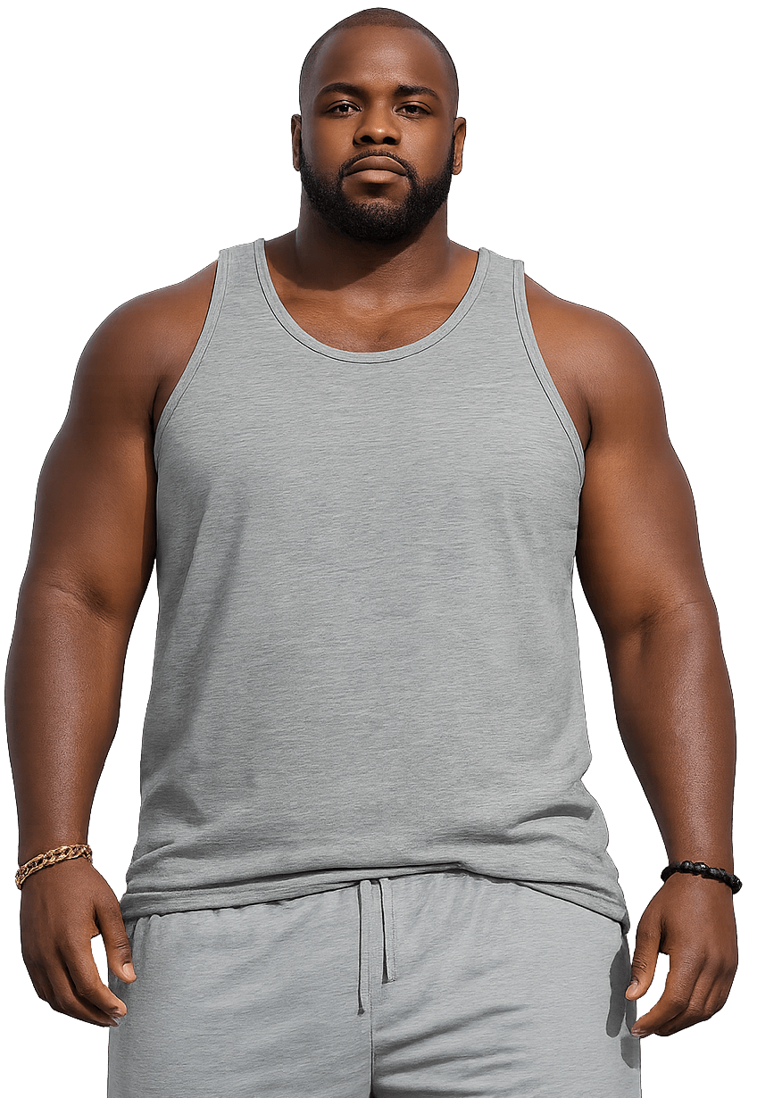 Falcon Bay Big Man Cotton Tank Top 2XL-10XL and 2XT-6XT