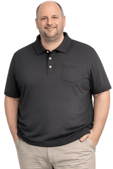 Falcon Bay Poly/cotton Pique Polo With Pocket 5XL-10XL and 4XT-6XT