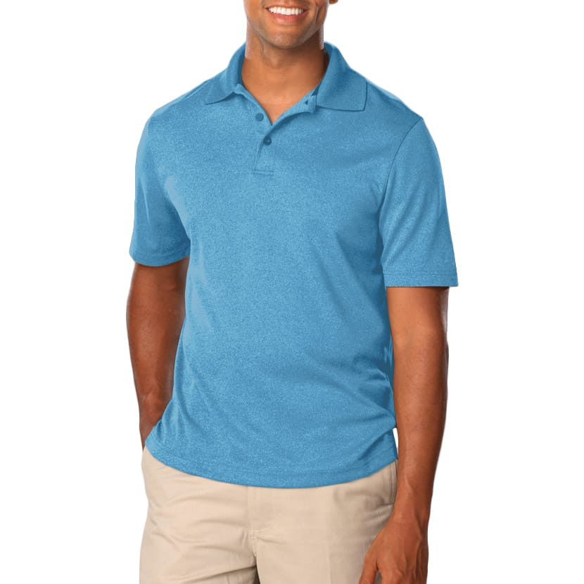Blue Generation Men's Heather Polo SM-6XL