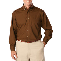 Blue Generation Men's TALL Long Sleeve Easy Care Poplin Shirt LT-3XT