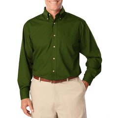 Blue Generation Men's Long Sleeve Easy Care Poplin Shirt LG-10XL