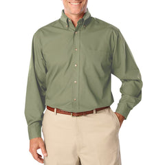 Blue Generation Men's Long Sleeve Easy Care Poplin Shirt LG-10XL