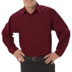 Blue Generation Men's Long Sleeve Fine Line Twill Shirt MD-6XL