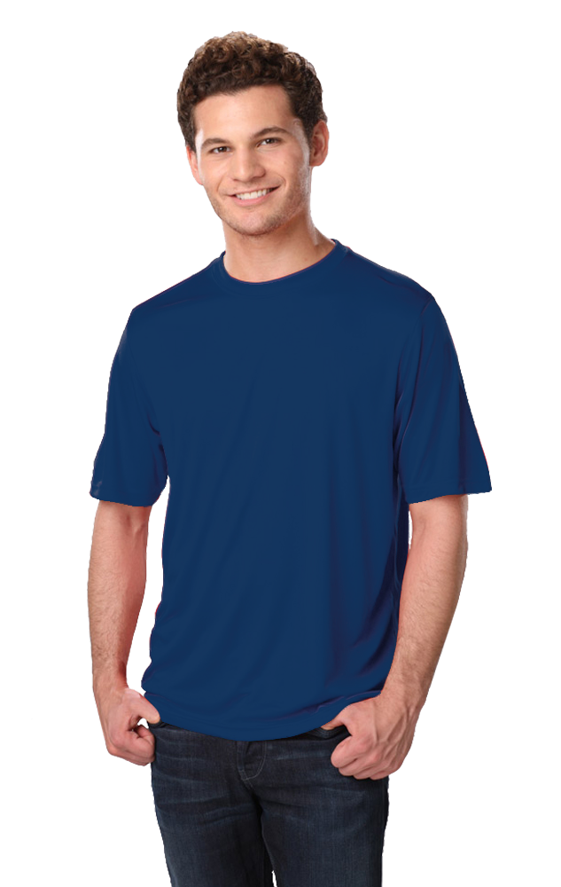 Blue Generation Men's Moisture Wicking Crew Neck Tee SM-6XL