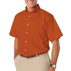 Blue Generation Men's Short Sleeve Cotton Twill Shirt SM-7XL