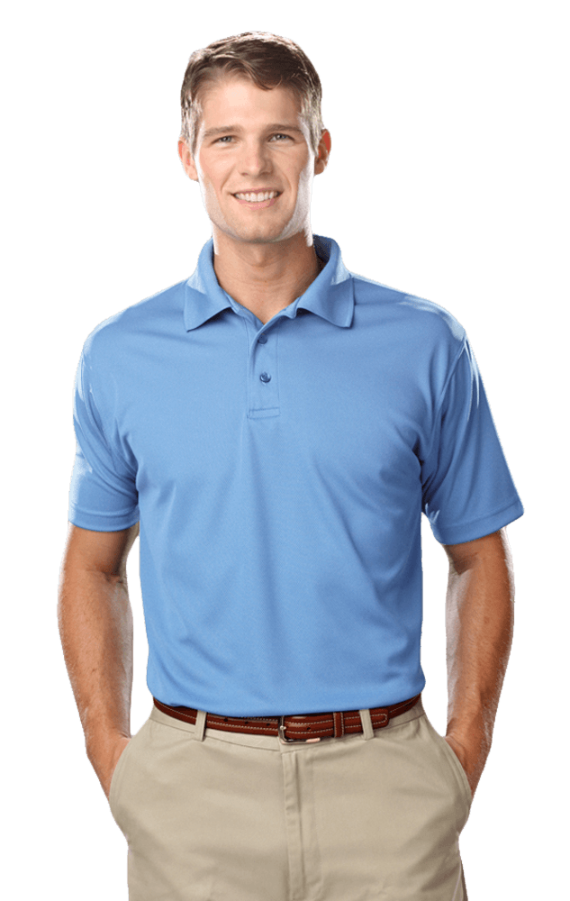 Blue Generation Men's Value Moisture Wicking Polo SM-6XL
