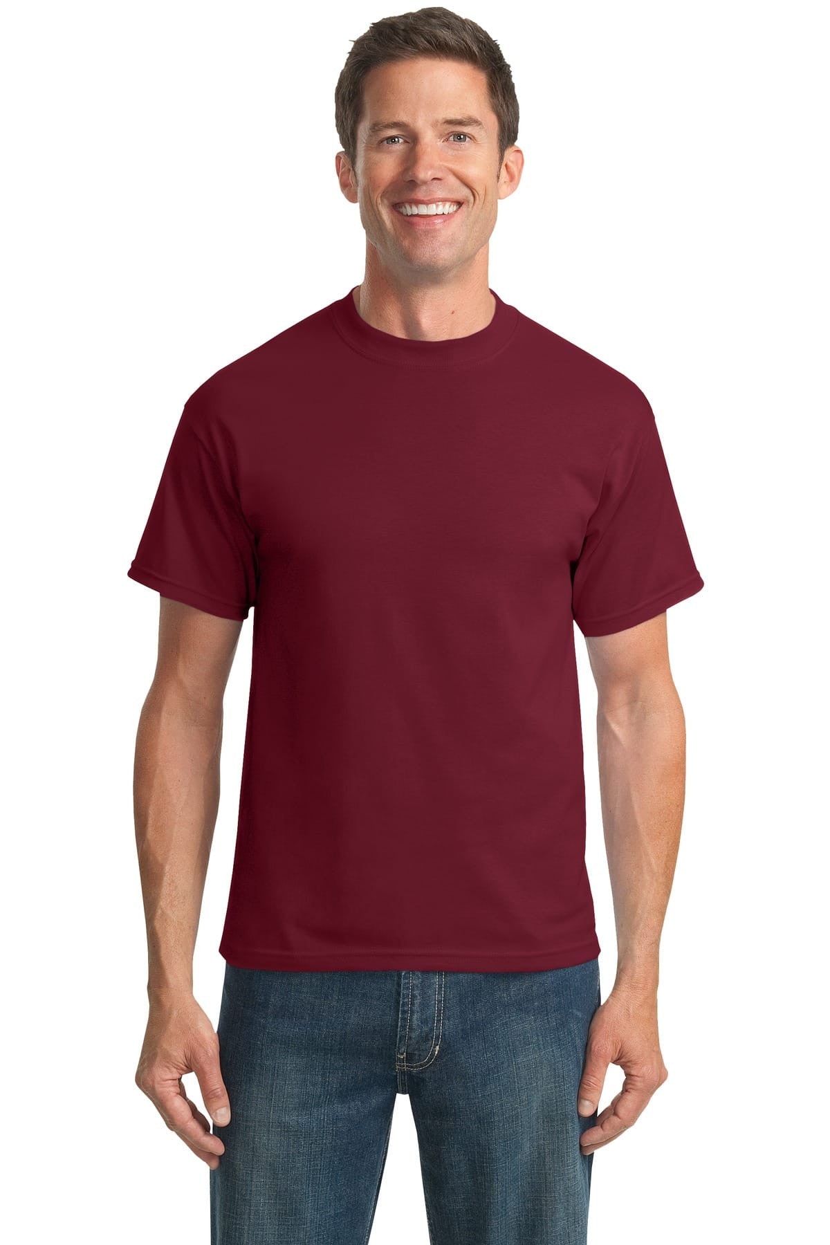 Port & Company 50/50 Poly/Cotton Tee MD-6XL