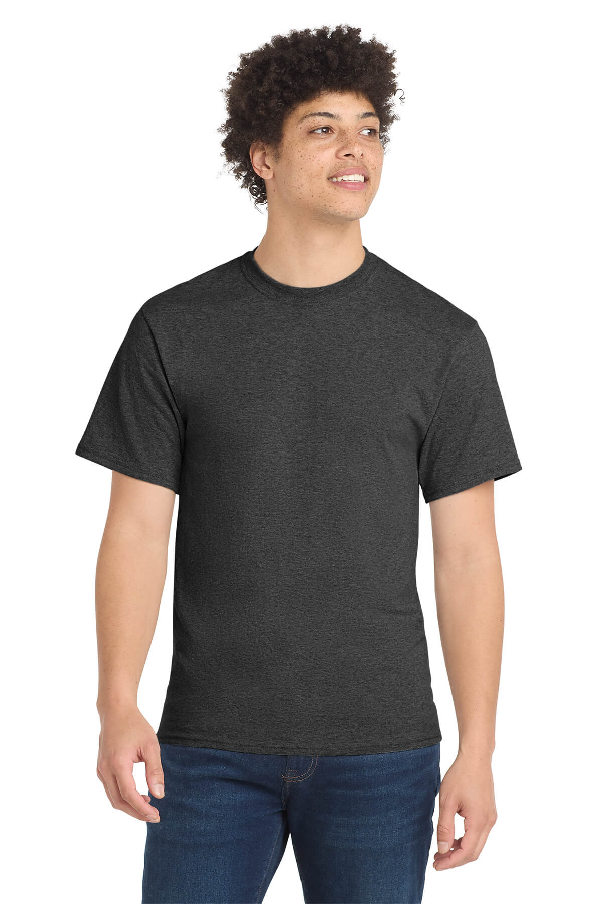 Port & Company 50/50 Poly/Cotton Tee MD-6XL