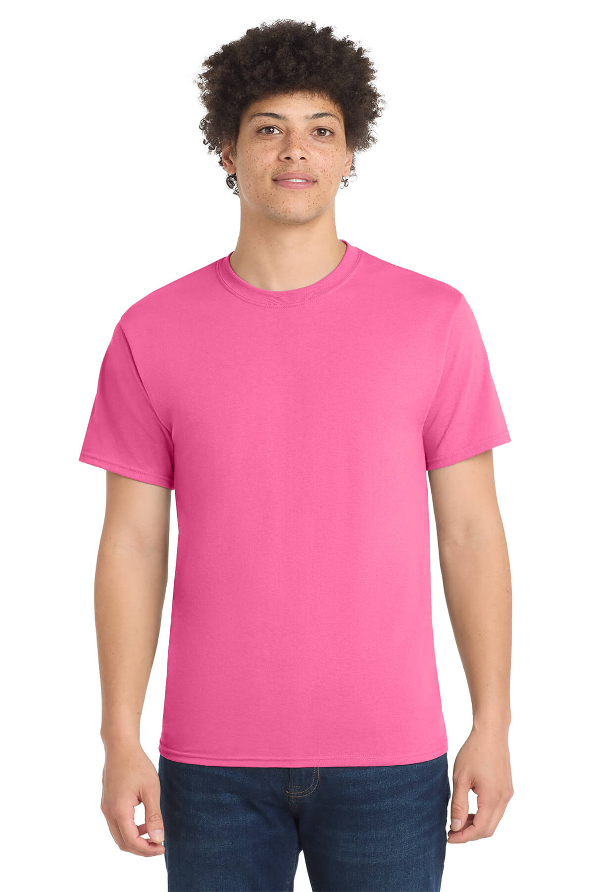 Port & Company 50/50 Poly/Cotton Tee MD-6XL