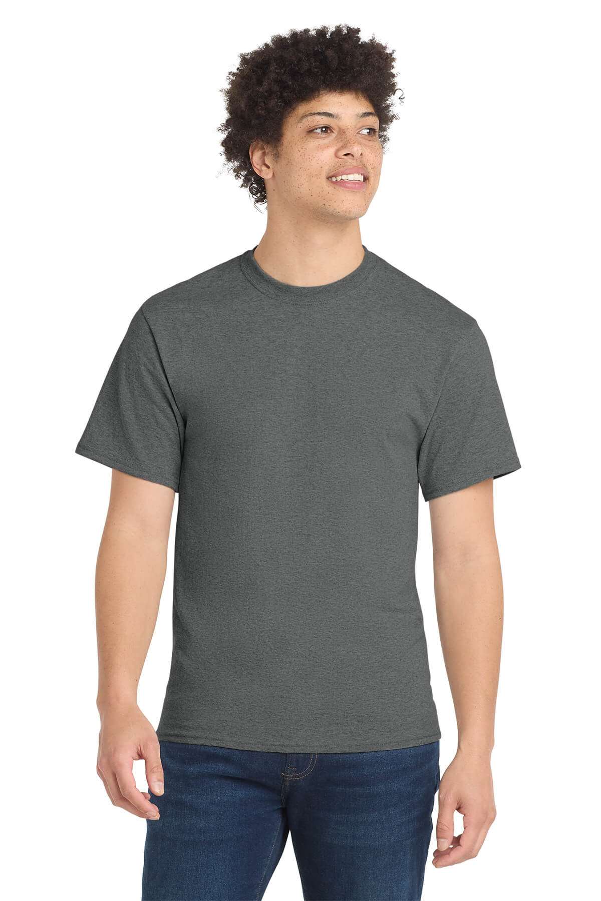 Port & Company 50/50 Poly/Cotton Tee MD-6XL