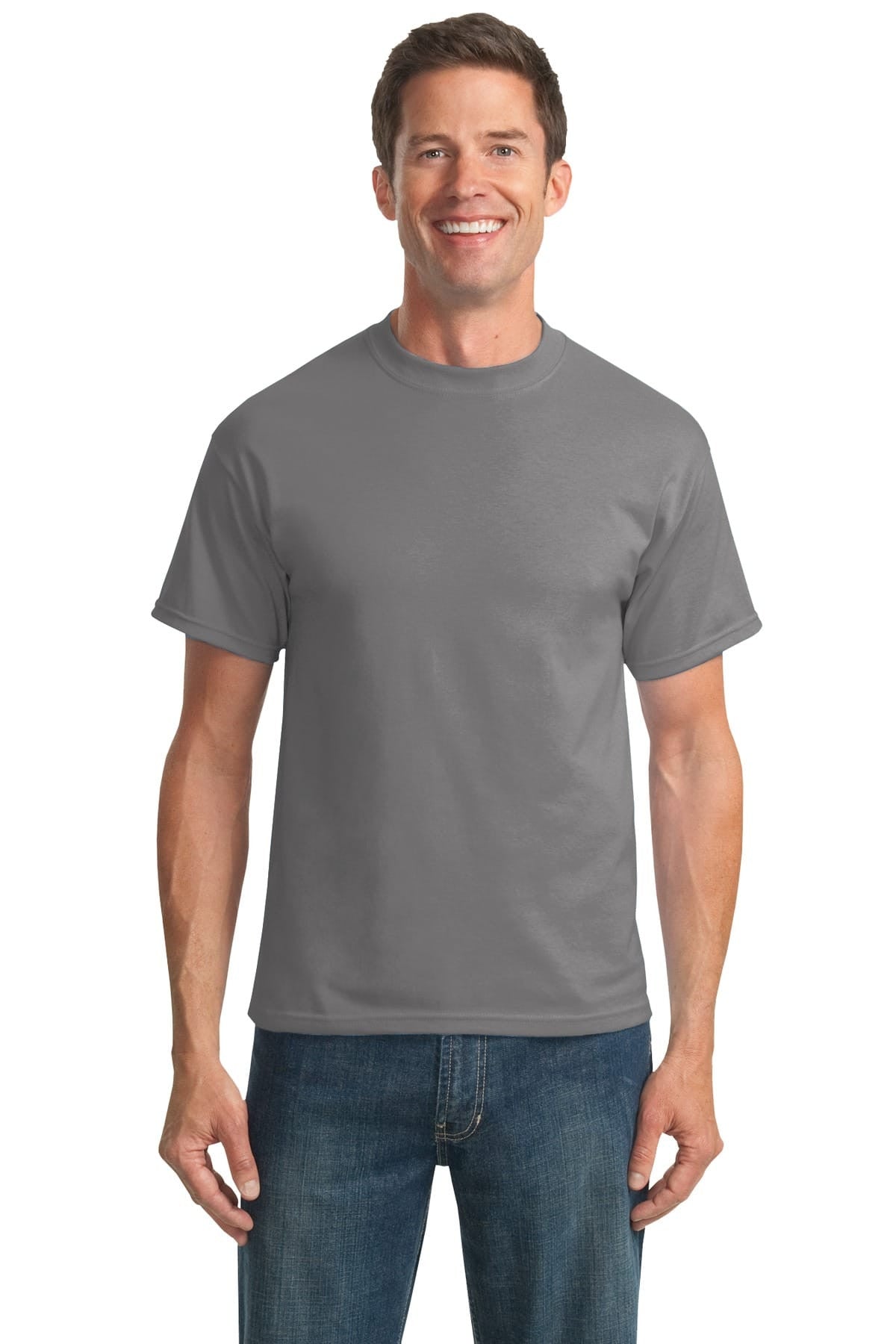 Port & Company 50/50 Poly/Cotton Tee MD-6XL