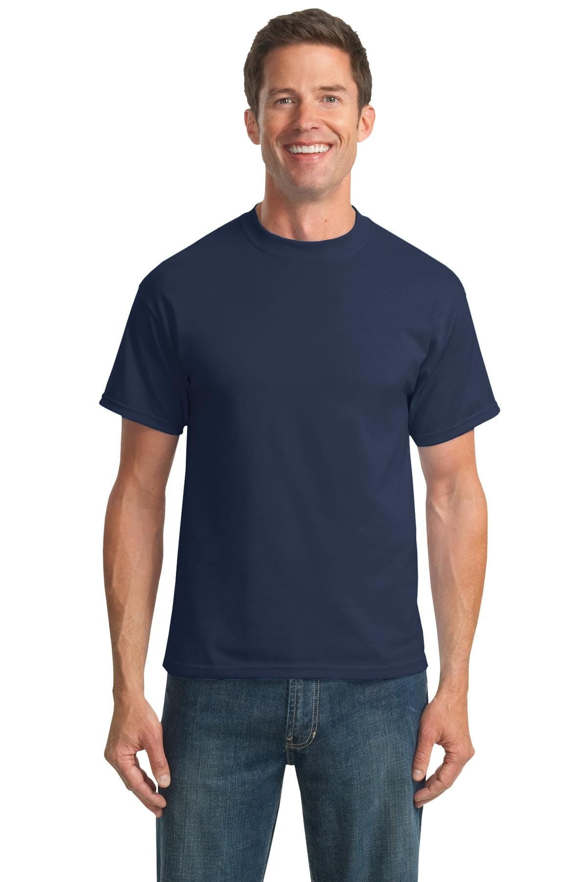 Port & Company 50/50 Poly/Cotton Tee MD-6XL