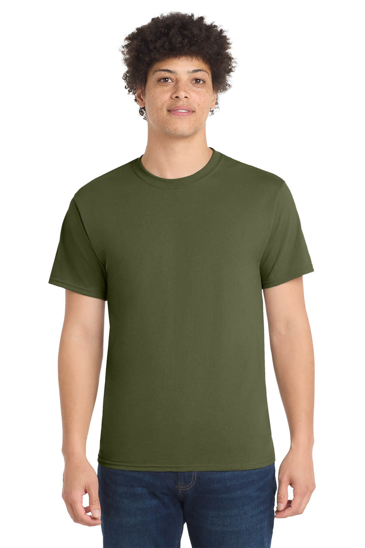 Port & Company 50/50 Poly/Cotton Tee MD-6XL