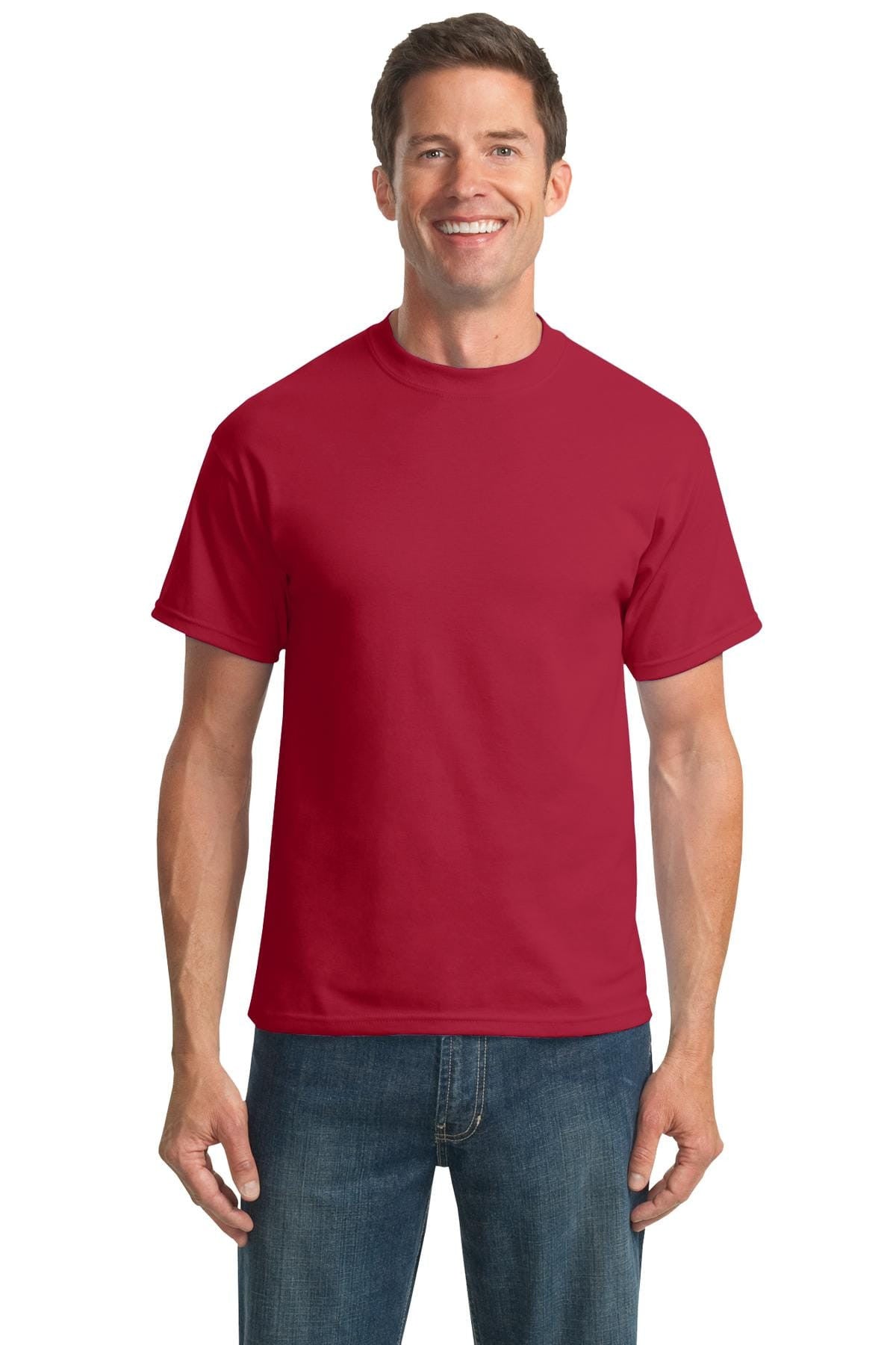 Port & Company 50/50 Poly/Cotton Tee MD-6XL