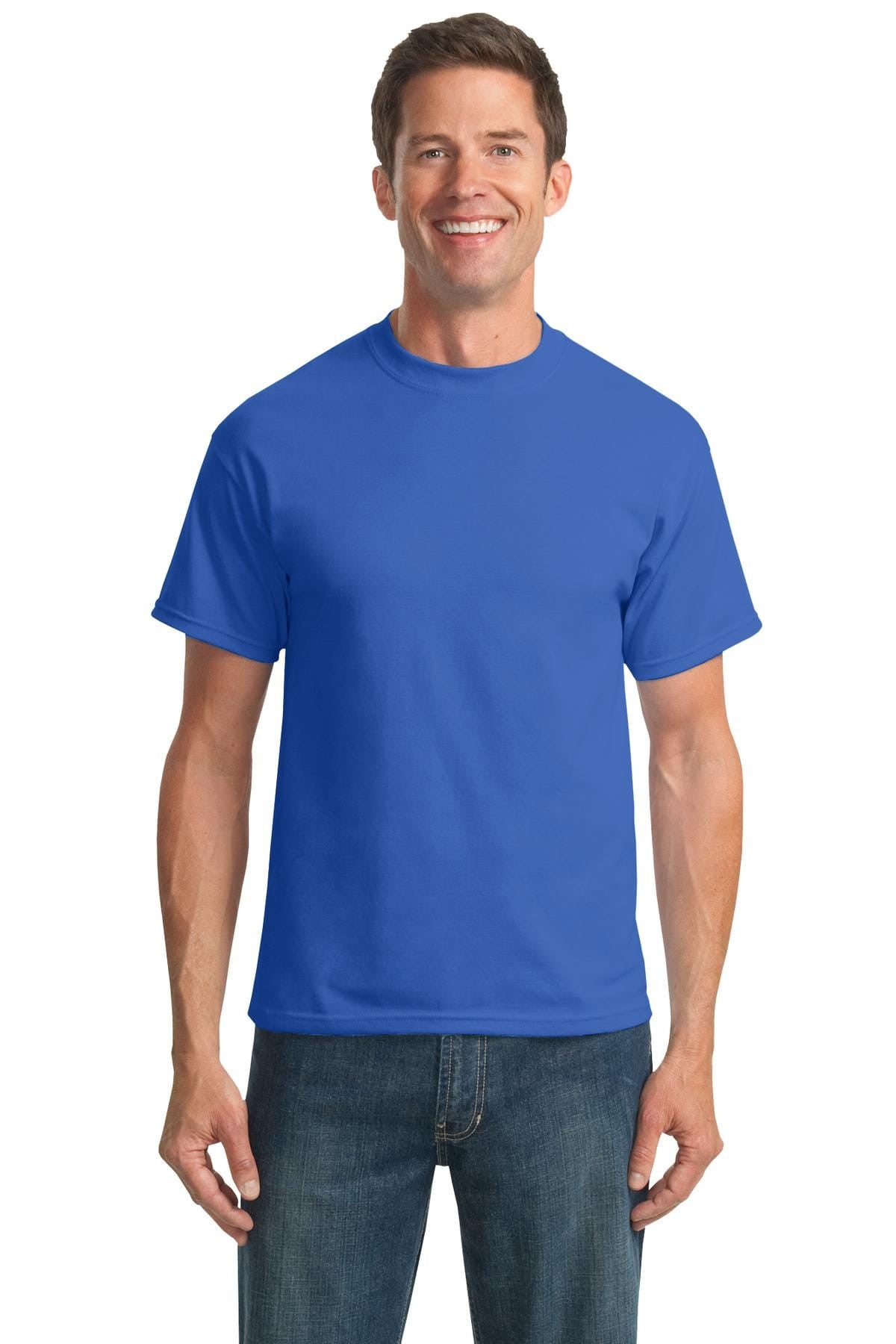 Port & Company 50/50 Poly/Cotton Tee MD-6XL