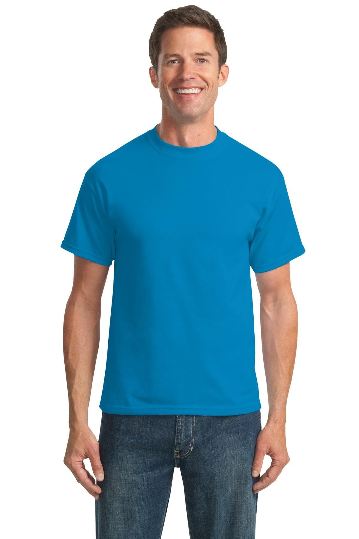 Port & Company 50/50 Poly/Cotton Tee MD-6XL
