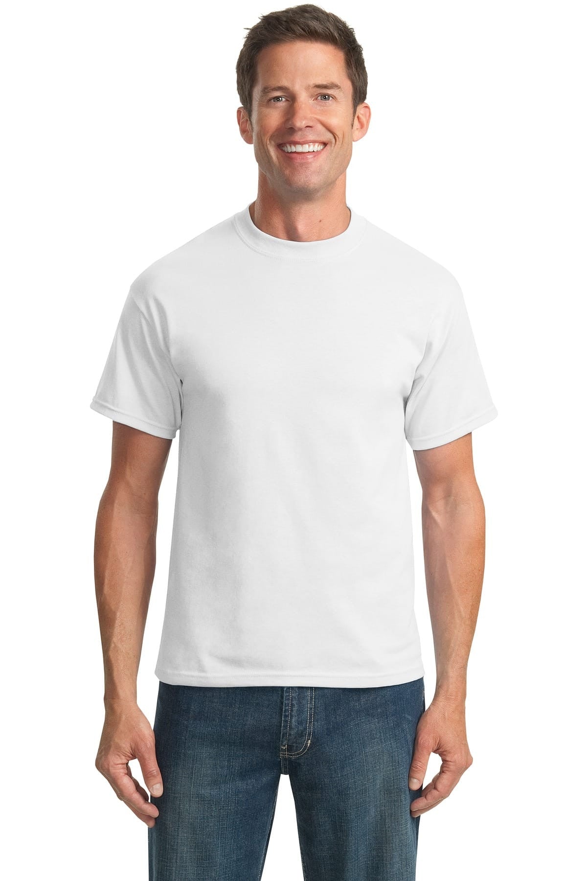 Port & Company 50/50 Poly/Cotton Tee MD-6XL