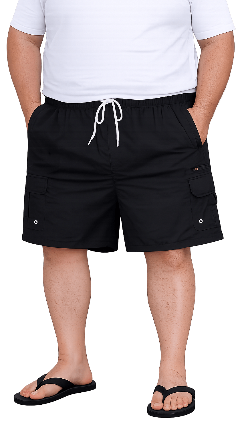 Falcon Bay Big Men's Cargo Swim Shorts 2XL-8XL
