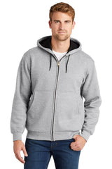 Cornerstone Heavyweight Full-Zip Hooded Sweatshirt With Thermal Lining SM-6XL