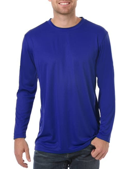 Blue Generation Long Sleeve Wicking Tee SM-6XL