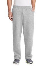 Port & Company Classic Open Bottom Sweatpants With Pockets MD-4XL