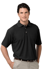 Blue Generation Men's 60/40 Teflon Pique Polo Shirt With Pocket MD-6XL