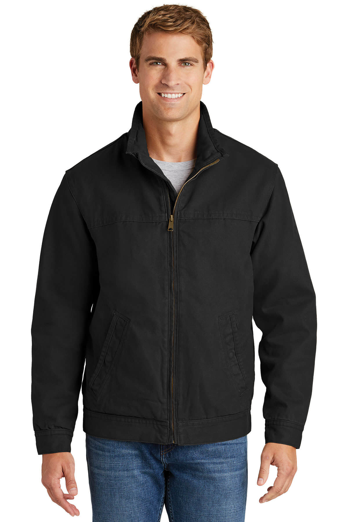 Cornerstone Washed Duck Cloth Flannel-Lined Work Jacket SM-6XL