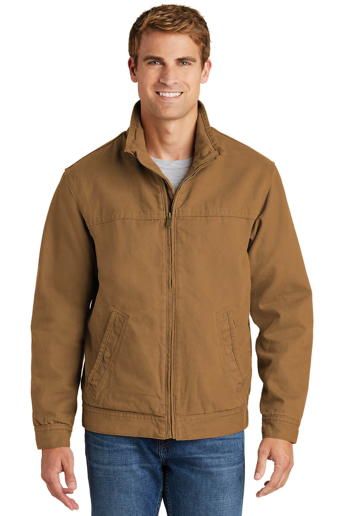 Cornerstone Washed Duck Cloth Flannel-Lined Work Jacket SM-6XL