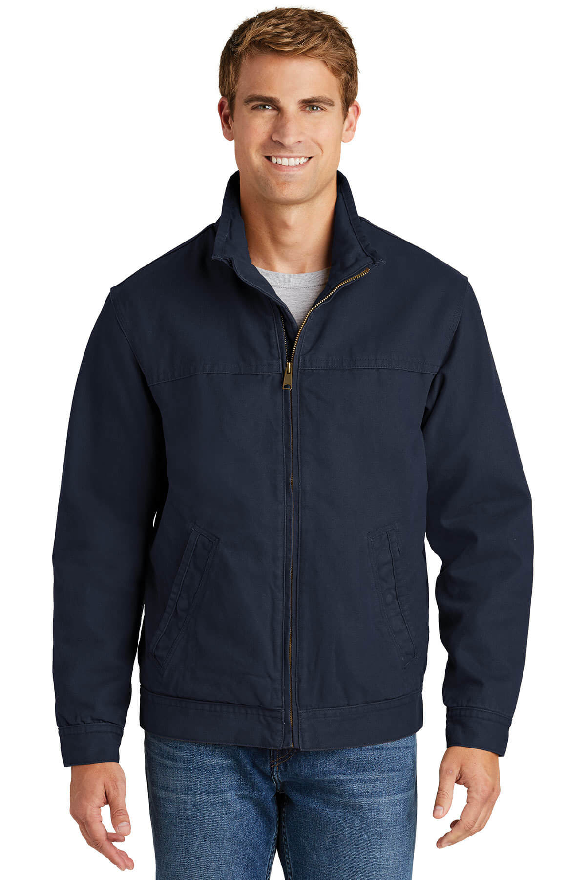 Cornerstone Washed Duck Cloth Flannel-Lined Work Jacket SM-6XL