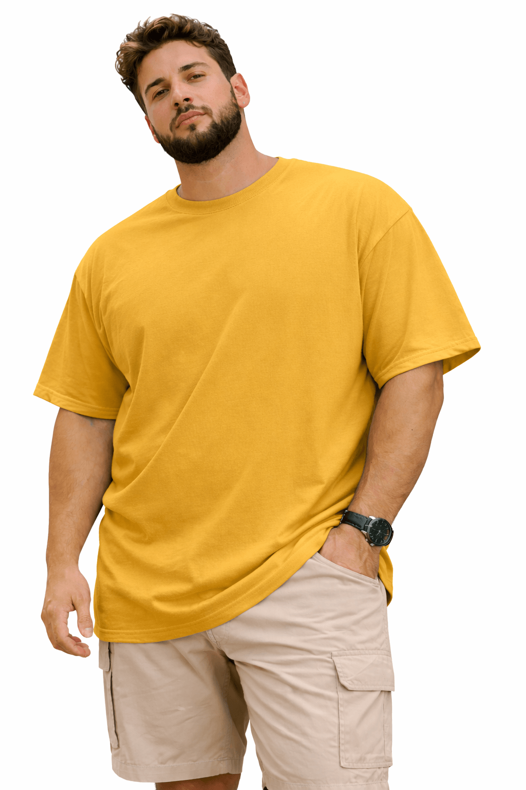 GREYSTONE Big Tall Man Cotton SHORT SLEEVE TEE SHIRT 4XL-14XL