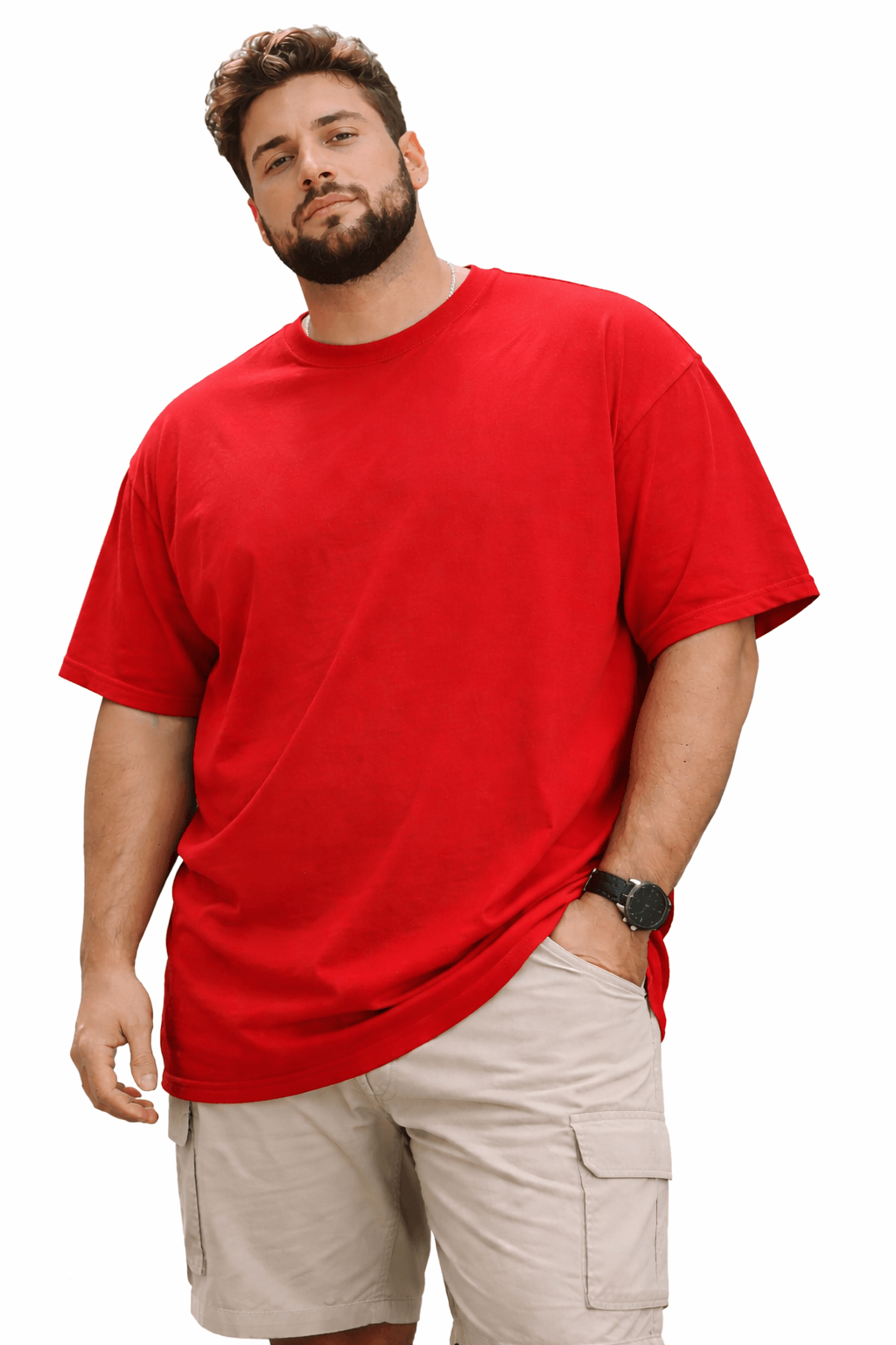 GREYSTONE Big Tall Man Cotton SHORT SLEEVE TEE SHIRT 4XL-14XL