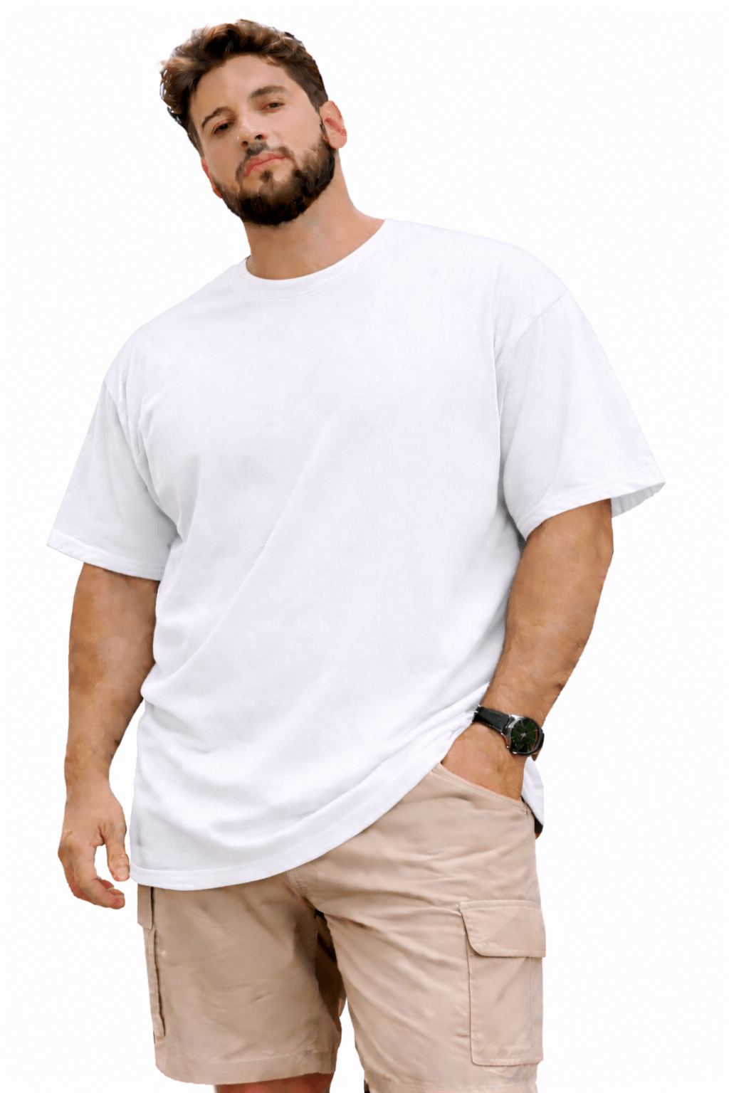 GREYSTONE Big Tall Man Cotton SHORT SLEEVE TEE SHIRT 4XL-14XL