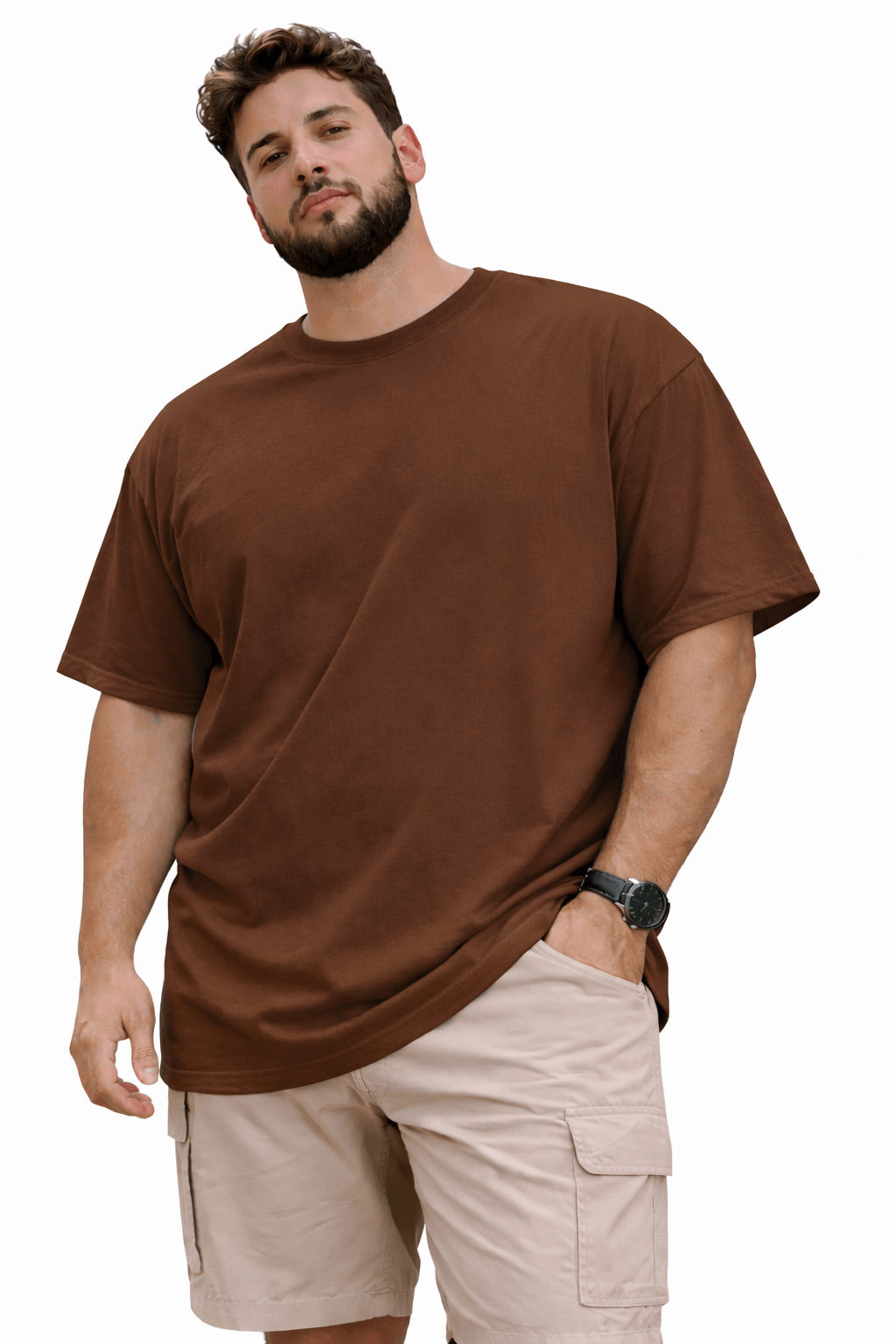 GREYSTONE Big Tall Man Cotton SHORT SLEEVE TEE SHIRT 4XL-14XL