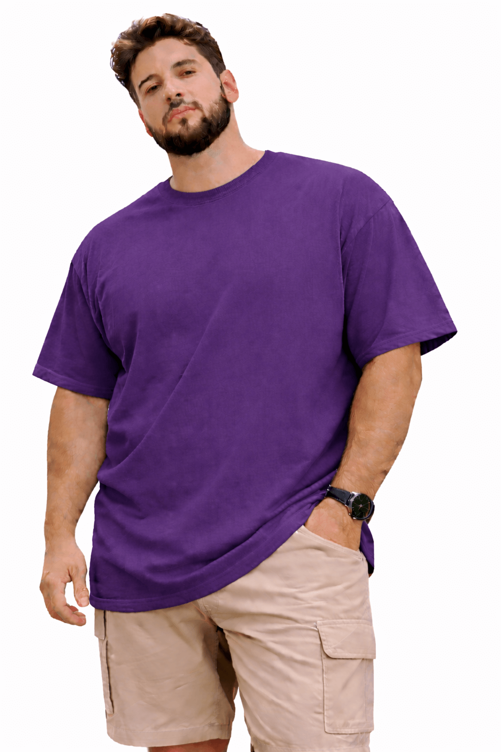 GREYSTONE Big Tall Man Cotton SHORT SLEEVE TEE SHIRT 4XL-14XL