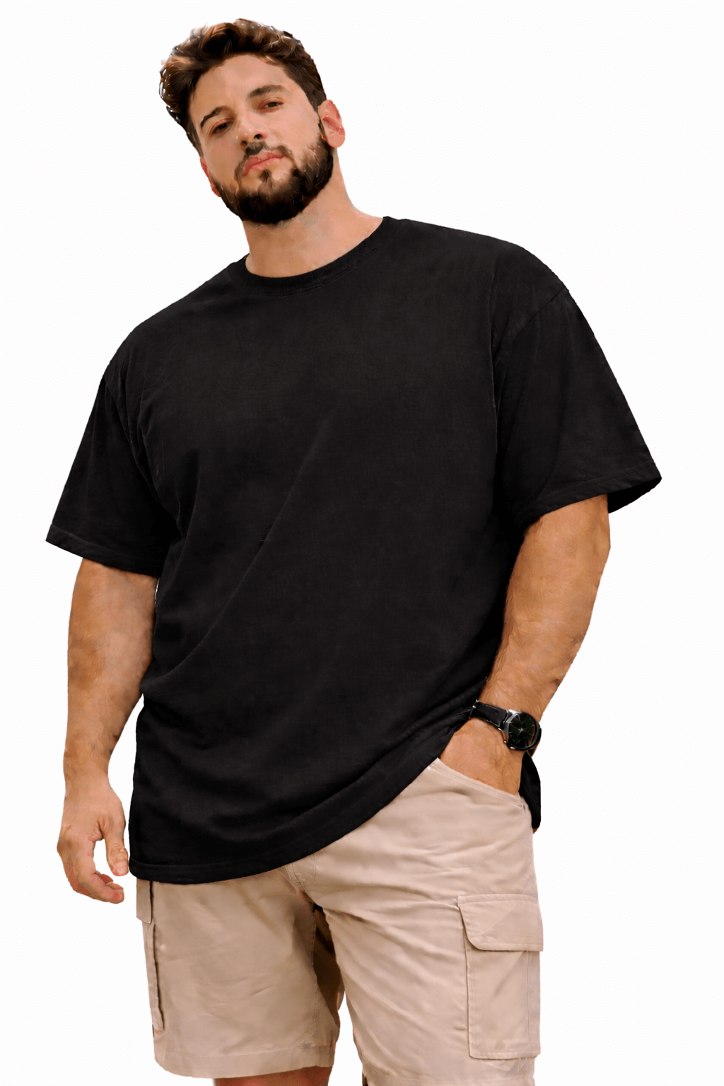 GREYSTONE Big Tall Man Cotton SHORT SLEEVE TEE SHIRT 4XL-14XL