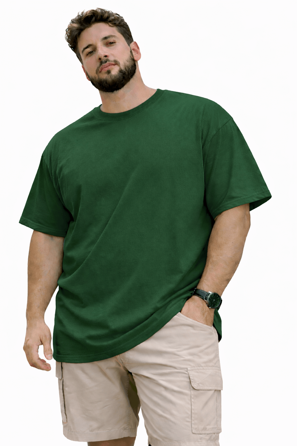 GREYSTONE Big Tall Man Cotton SHORT SLEEVE TEE SHIRT 4XL-14XL