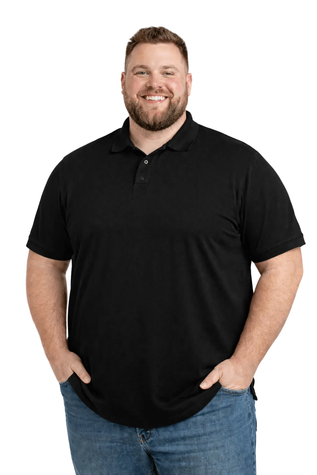 GREYSTONE 60/40 Big Tall Man PIQUE POLO SHIRT 4XL-14XL