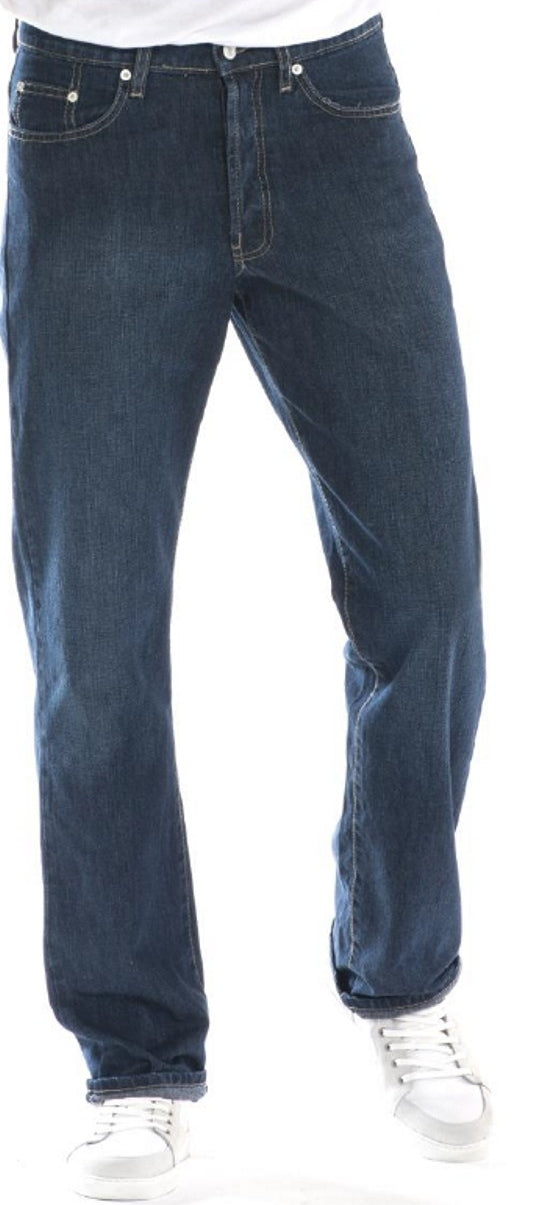 Full Blue Brand Men's Regular Fit Stretch Jeans Blue Black - NOW 20% OFF LISTED PRICE!