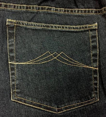 Full Blue Brand Men's Regular Fit Stretch Jeans Blue Black - NOW 20% OFF LISTED PRICE!