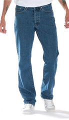 Full Blue Brand Men's Regular Fit Stretch Jeans Stone Wash - NOW 20% OFF LISTED PRICE!