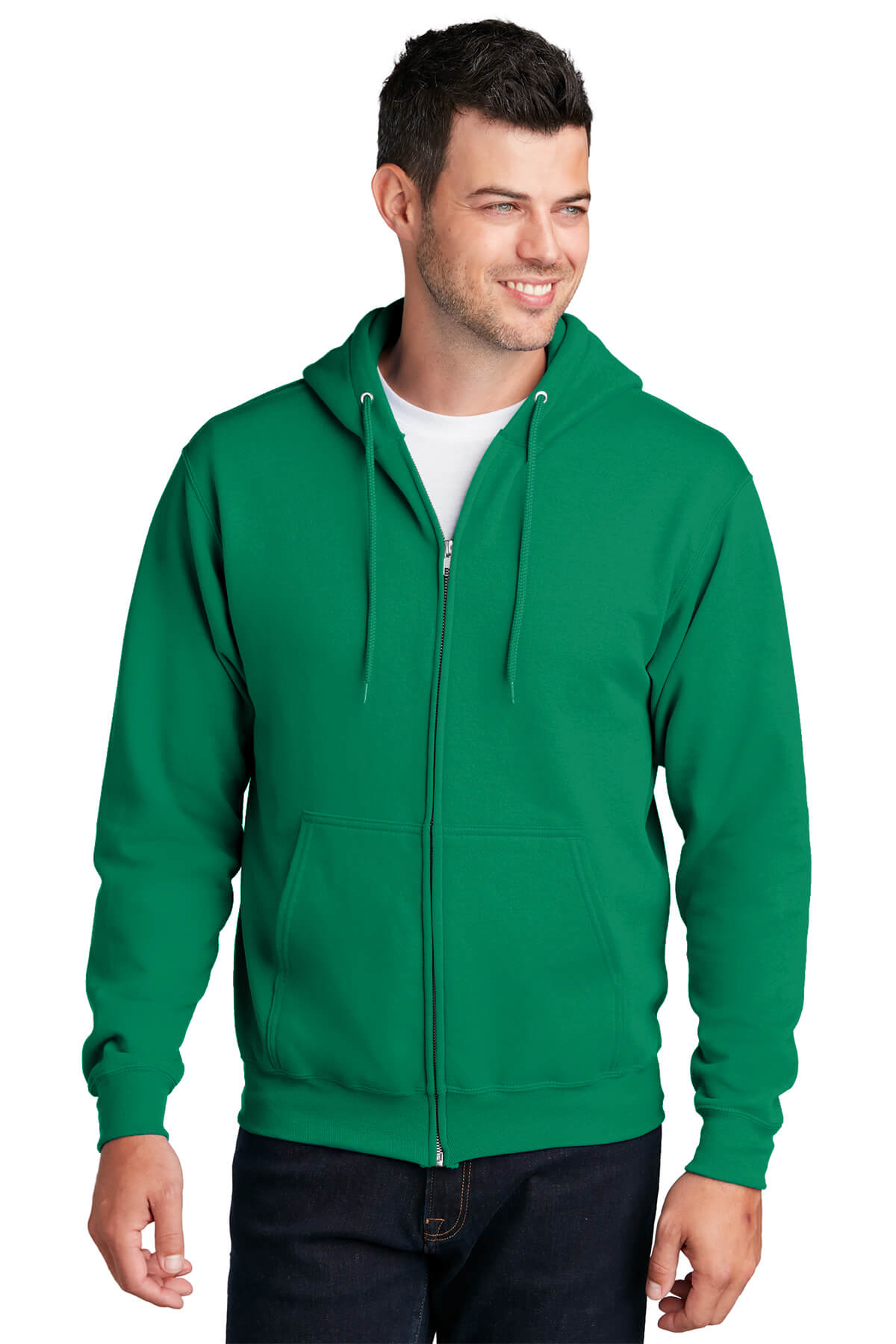 Port & Company Core Fleece Full-Zip Hooded Sweatshirt MD-6XL