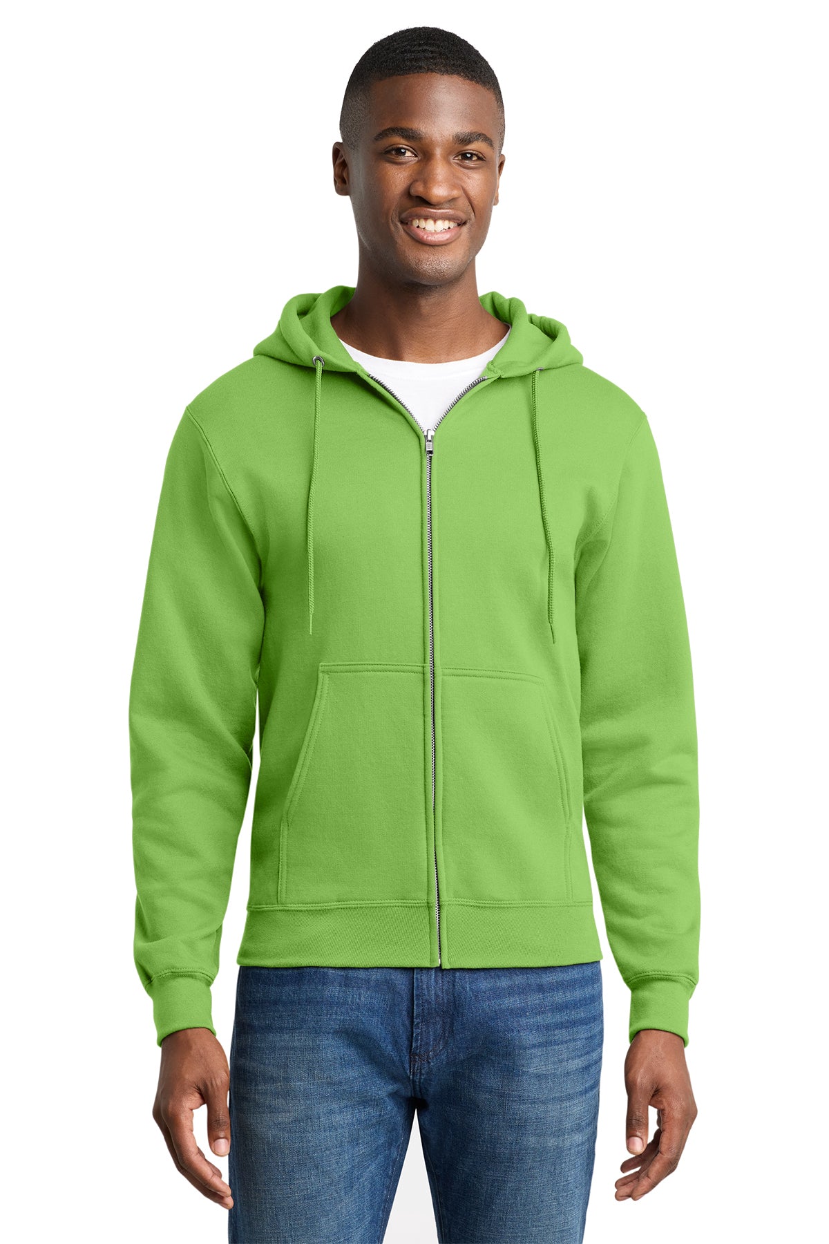 Port & Company Core Fleece Full-Zip Hooded Sweatshirt MD-6XL